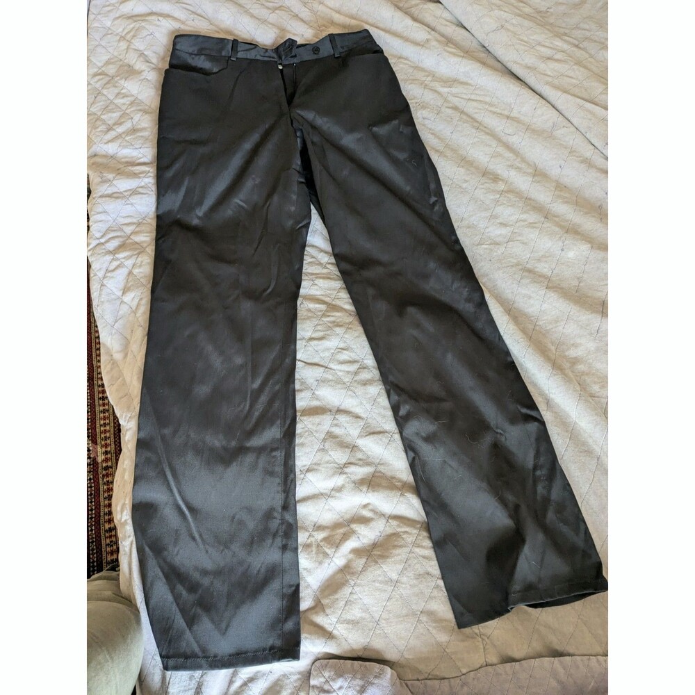 Gruppo Americano Vintage Shiny Cotton Blend High Waist Pants 10